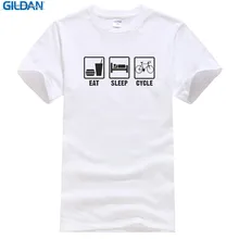 Letter Printing Print O-Neck Short Sleeve Tee Easleep Cycle For Men letter print round neck tee