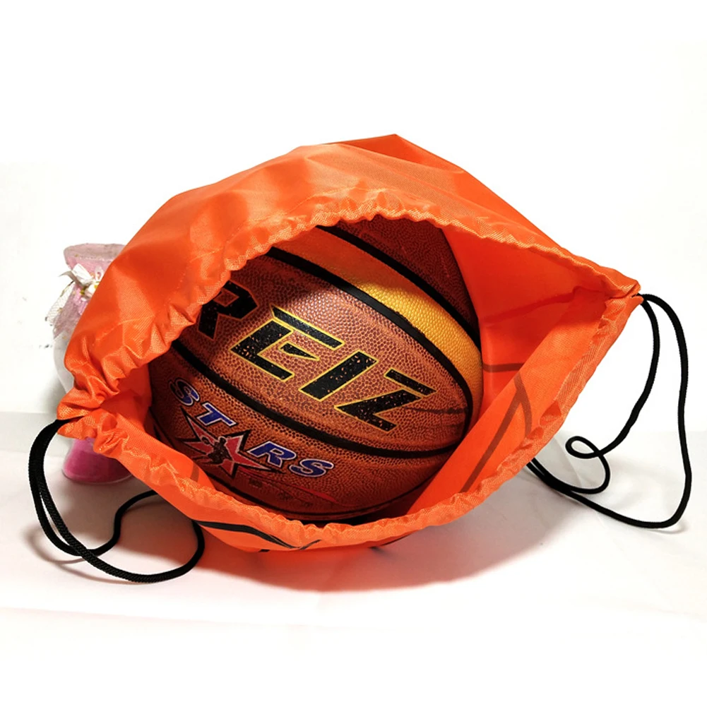 Портативный улица, спортивный зал мешок детей взрослых Футбол Баскетбол луч веревочная сумка-мешок на шнурке сумки на плечо