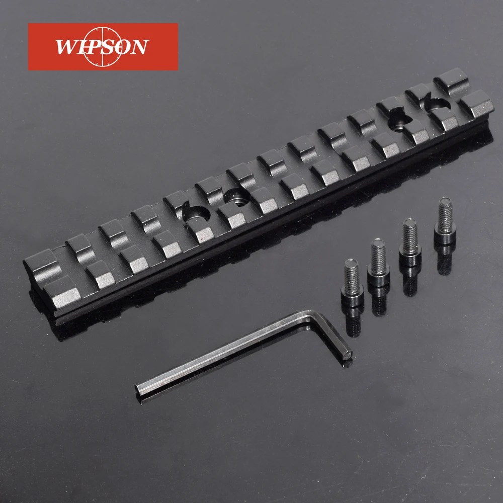 

WIPSON Picatinny Rail 13 Slots Scope Mount Fits Shot gun Rifle Airsoft
