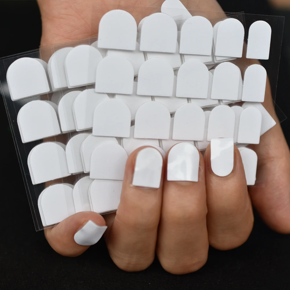0.5mm Nail Art Glue Sticker for False Nails Tips Transparent Fake Nails