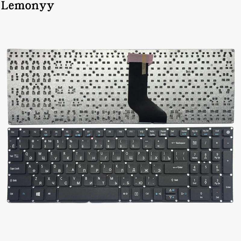 Russian/RU laptop keyboard for Acer Aspire E5-523 E5-523G E5-553 E5-553G E5-575 E5-575G E5-575T E5-575TG E5-774 E5-774G | Компьютеры и