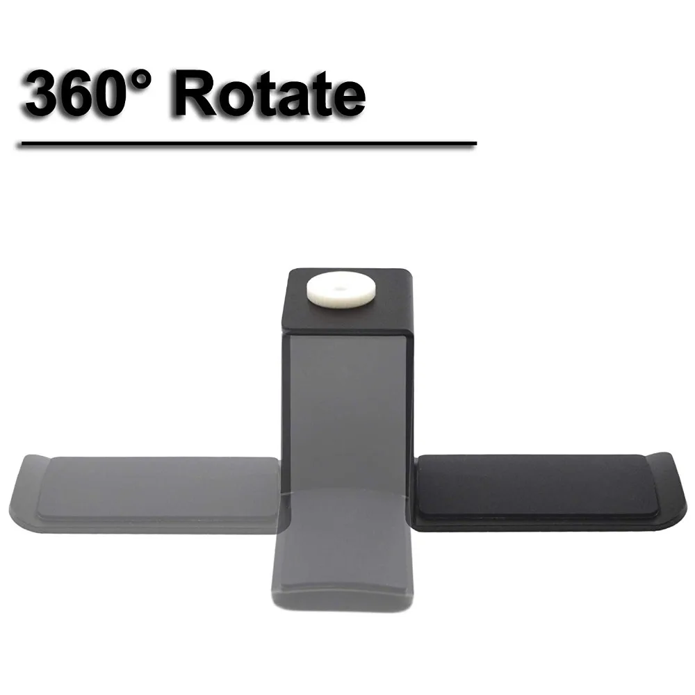 Headphone Headset Holder Universal Metal Headphone Holder Hanger 360ROTATE Computer Desk 
