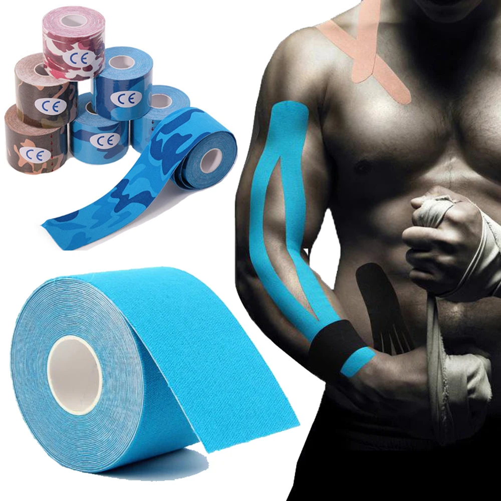 Elastic Kinesiology Tape 5CM*5CM Sports Muscle Tape Bandage Care