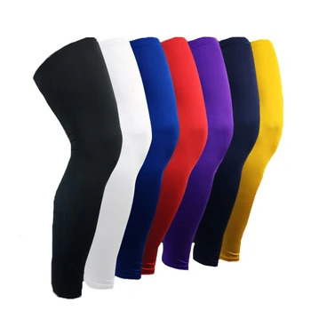

1 PCS Leg Sleeves Protectors Football Sports Compression Calf Thigh Guard Sleeves For Outdoor Cycling Knee Warmers