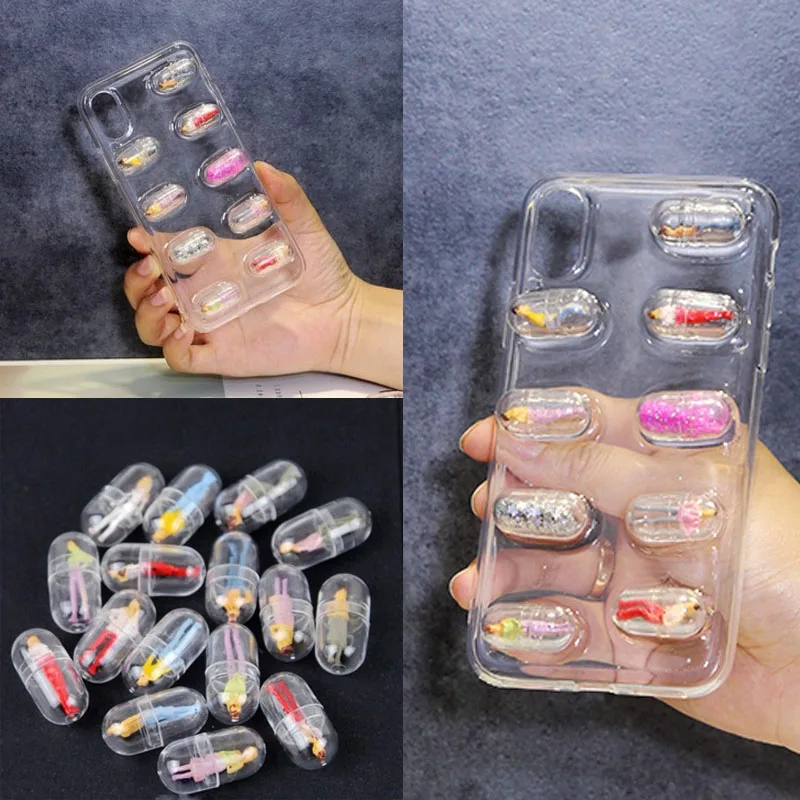 10 шт. DIY кристалл клей наполнитель сделать поиск талисманы Мультфильм Человек