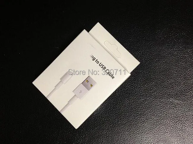 Розничная коробка для Micro 8 Pin USB кабель Шнур для IOS 10 9,3 iPhone 7 6 plus 5 5S iPod Touch 5th 100 шт./лот