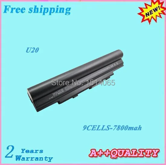 

7800mah U20 Notebook battery For ASUS U50A U50Vg U80A U80A-RSTM U80V U81A U81A-RX05 Laptop