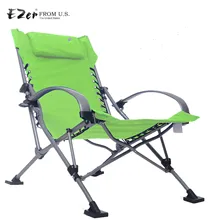 Алюминиевый Складной Стул Пляжный открытый портативный стул ланч-брейк кресло