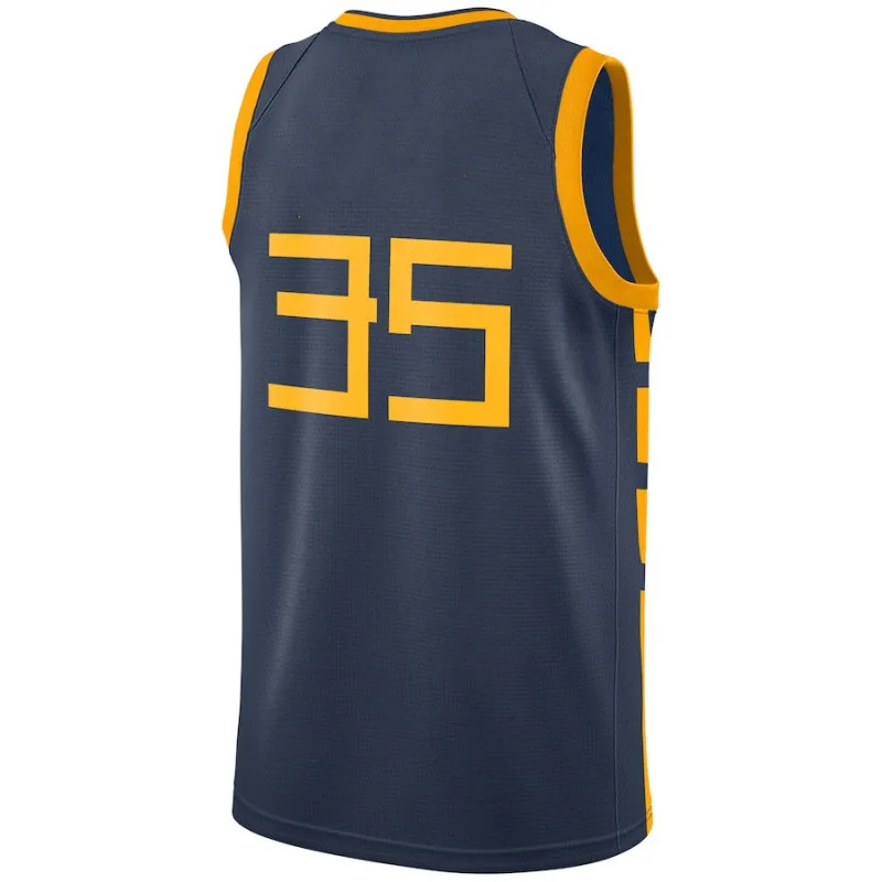 Throwback Basketball Jerseys Movie jerseys mens 35 blue Jersey basketball shirt For Men  Custom Name jersey