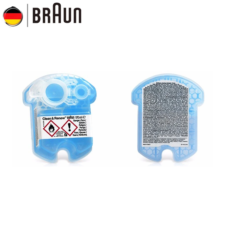 Braun Clean & Renew Cartridge for Bruan Electric Shaver with