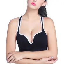 Women Sports Bra For Running Gym Wirefree Shakeproof Underwear Push Up Seamless Fitness Top Summer Style Drop Shipping