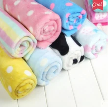 DIY Baby blanket pajamas Flannel Velvet Fabrics tissue felt bed sheet cloth dolls for bedding Pajamas Baby Clothes Pillows Sofa