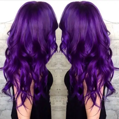 New Premium 100 Permanent Hair Dye Color Cream Purple Violet