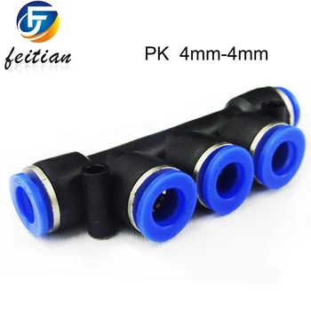 

50PCS per LOT 4mm/6mm/8mm/10mm/12mm plastic connectors Pneumatic push in Fittings One Touch In Quick Fitting for air hose