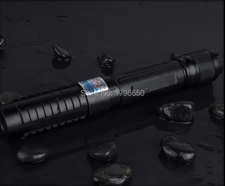 Poderoso Forte Potência Militar Ponteiro Laser Azul Queima Jogo Vela Aceso Cigarro Wicked Lazer 5000 Watt 450nm 5000000m 5in1 4 Esporte e Lazer