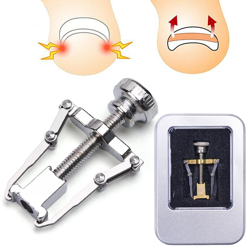 

1pcs Professional Ingrown Toe Nail Correction Fixer Recover Tool Alloy Orthotic Bunion Corrector Pedicure Foot Care Tool JI743