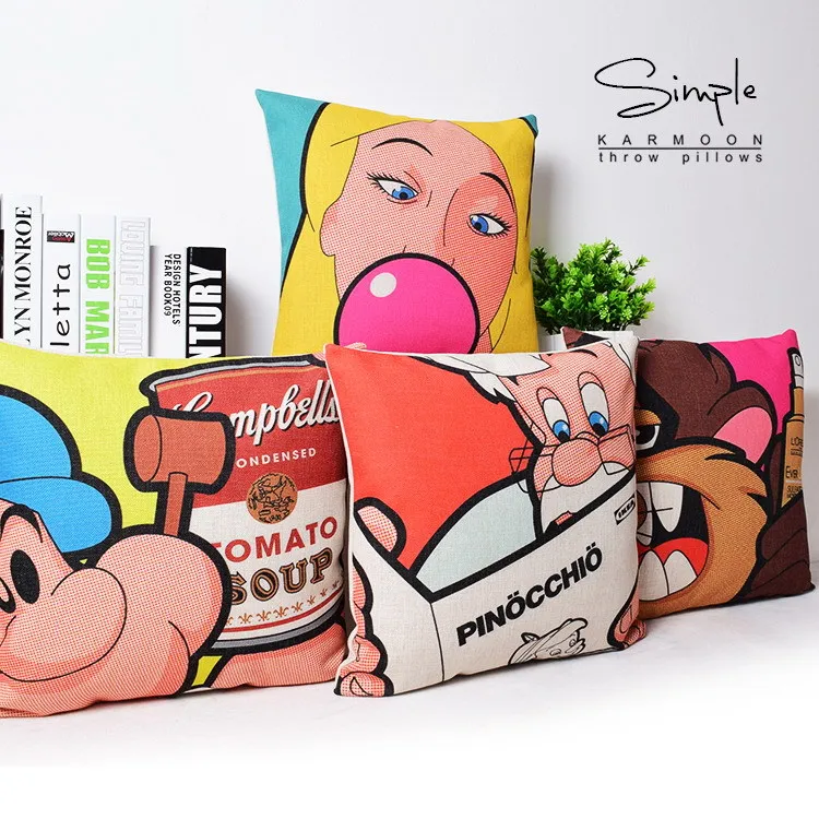 هدايا الأطفال بوب وسادة بينوكيو الكرتون وسادة خرافة مكتب تزيين المنزل سائد أريكة هدايا الأطفال بوب وسادة بينوكيو الكرتون وسادة خرافة مكتب تزيين المنزل سائد أريكة