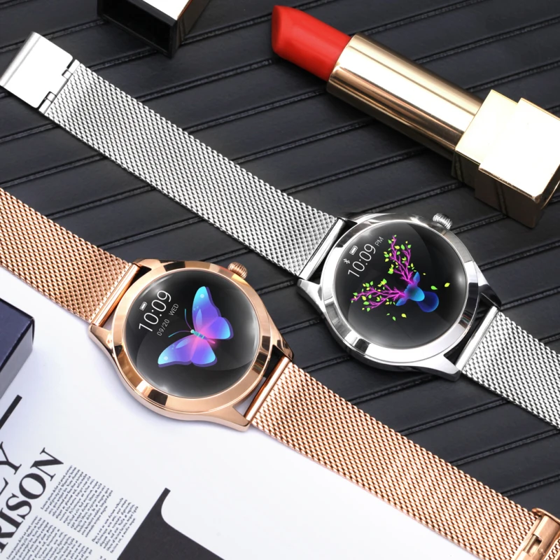 LYKRY KW10 женские Смарт-часы женские фитнес-браслет умные часы для девочек IP68 водонепроницаемый монитор сердечного ритма для Android IOS