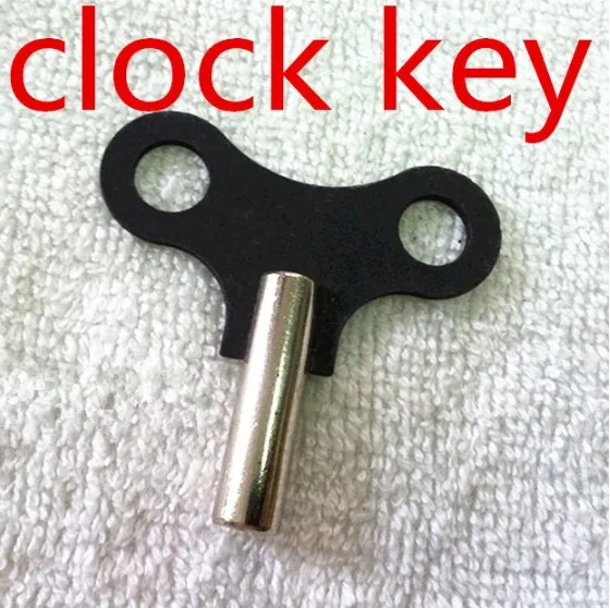 

Wholesale 10pcs/ lot High quality wood clock key metal clock key wood clock tools - WT002