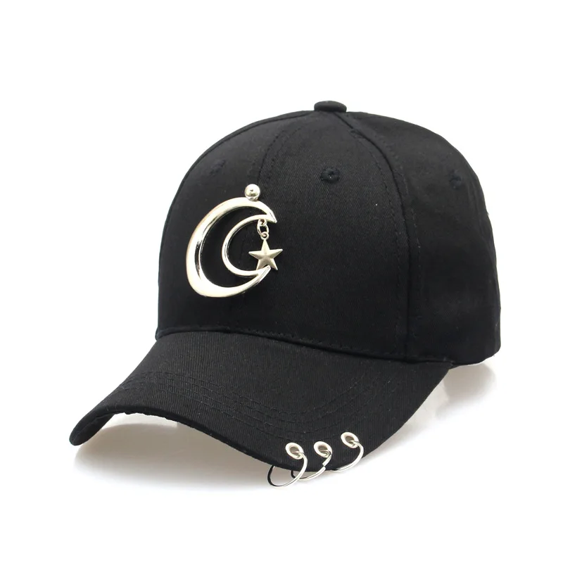 Кепки с кольцами бейсболки женские мужчины snapback Шапки классическое поло Стиль
