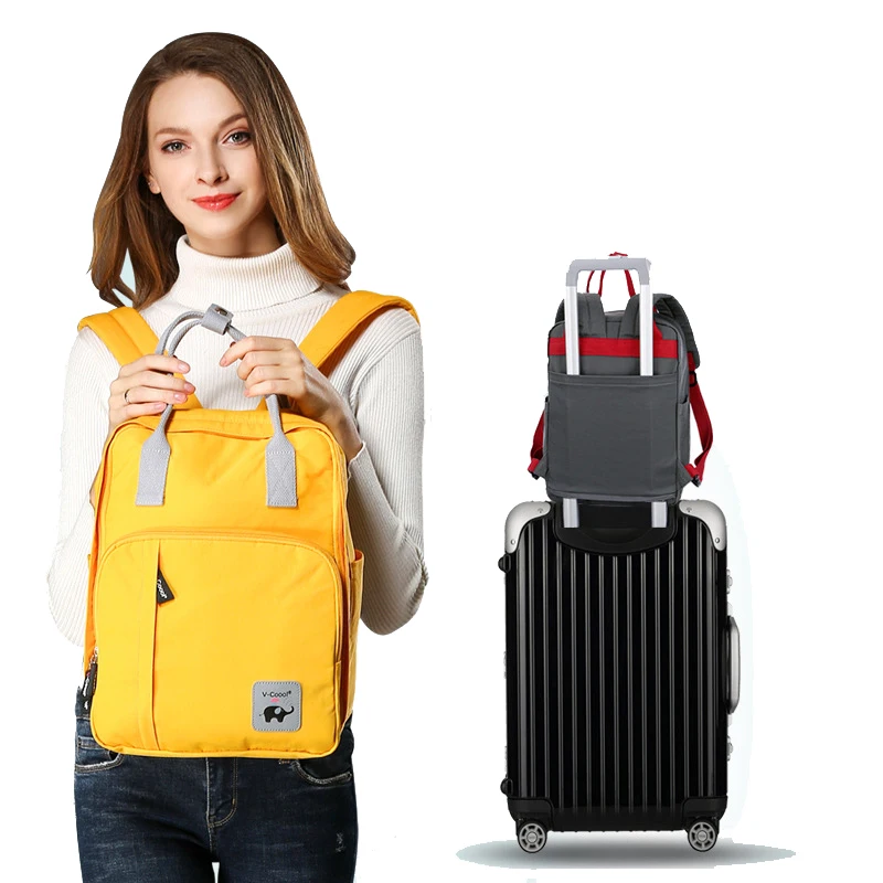 

Large Capacity Multipurpose Stylish Tote Baby Diaper Bag Backpack For Travel/Trolley Case Maternity Nursing Nappy Storage DCO