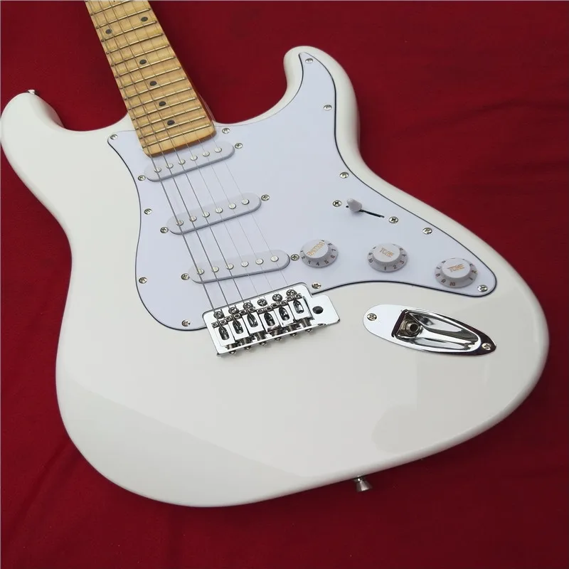 Hot Sale st guitar scalloped Fingerboard high quality color st electric