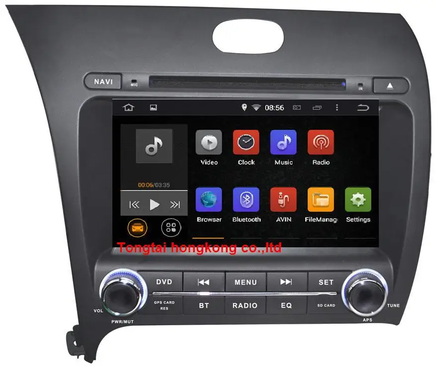 Flash Deal 8" Android 7.1 for KIA K3 car dvd radio player,gps navigation 4G,Wifi,BT,4 core,1080P,16G flash,1024 x 600,Russian,English 2