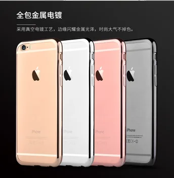 

300PCS/Lot Luxury Case For iPhone X 8 7 6 6SPlus 6Plus 7Plus 8Plus 5S Back Cover Ultrathin Silicon TPU Cell Phone Shell free DHL