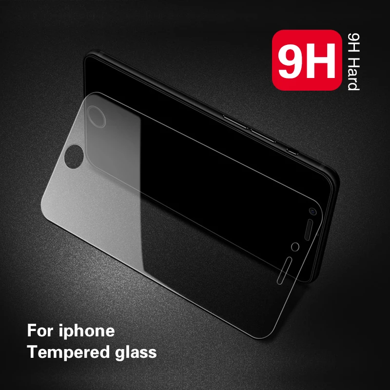 1 шт. 2.5D Закаленное стекло для iPhone X XS MAX XR 6 6s 7 8 Plus 5c Защитная пленка экрана 4 4S 5 5S SE |