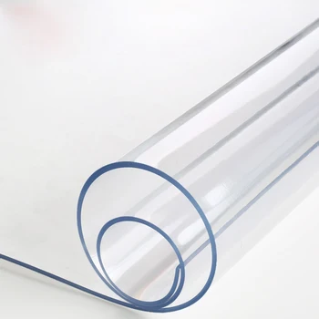 

Soft glass PVC waterproof tablecloth transparent frosted coffee table table mat waterproof and oil-proof