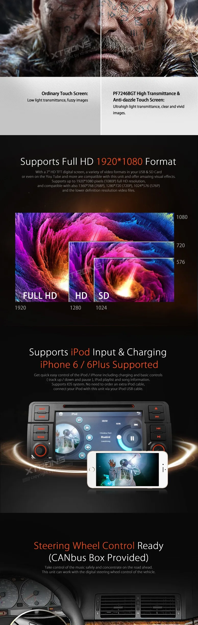 Sale 7" Capacitive Touch Screen Car DVD for BMW 3 Series E46 1998-2006 with Original User Interface & External DVR Camera Support 2 Sale 7" Capacitive Touch Screen Car DVD for BMW 3 Series E46 1998-2006 with Original User Interface & External DVR Camera Support 2