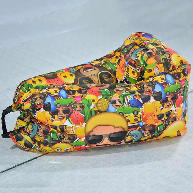 

Smartlife Emoji Kid Edition Laybag Beach Chair Air Bag Lazy Sofa for Summer