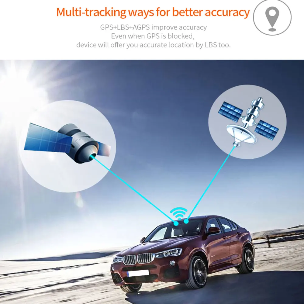 Vehemo gps/A gps/LBS 10 м GSM gps трекер Премиум мотоцикл SMS приложение-будильник запрос автомобильные аксессуары