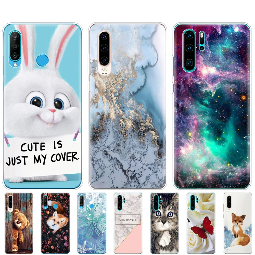 case for Huawei P30 Pro Case Huawei P30Pro Case Silicone TPU Phone Back Cover On Huawei P30 Pro VOG-L29 ELE-L29 P 30 Lite Case