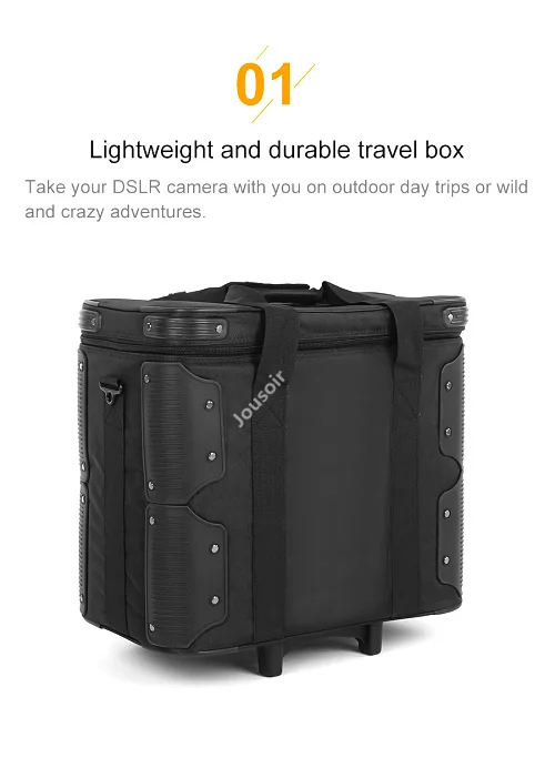 Roller Bag for Photography Photo Video Studio on Location Shoots Outdoor Shooting Draw-Bar Box Stuido Flash Carry Case CD50 | Электроника