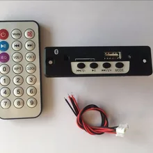 DC3.7-5V MP3 аудио декодер доска усилительная плата bluetooth 3 Вт* 2 Поддержка U диск FM радио TF карта декодирование