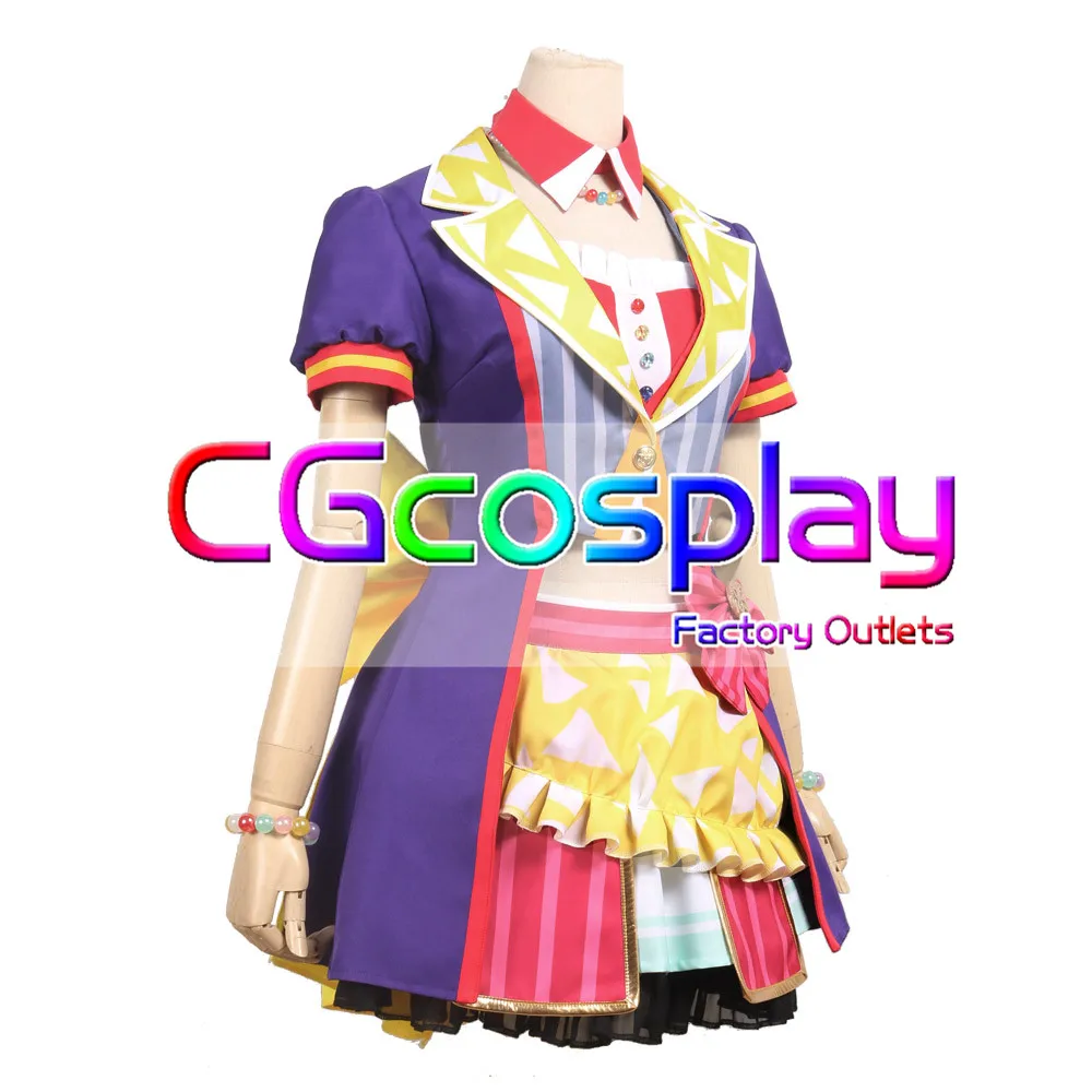 CGCOS Express BanG Dream! Hello HappyWorld 2nd один Matsubara Kanon форма аниме игры Косплэй Хэллоуина| |