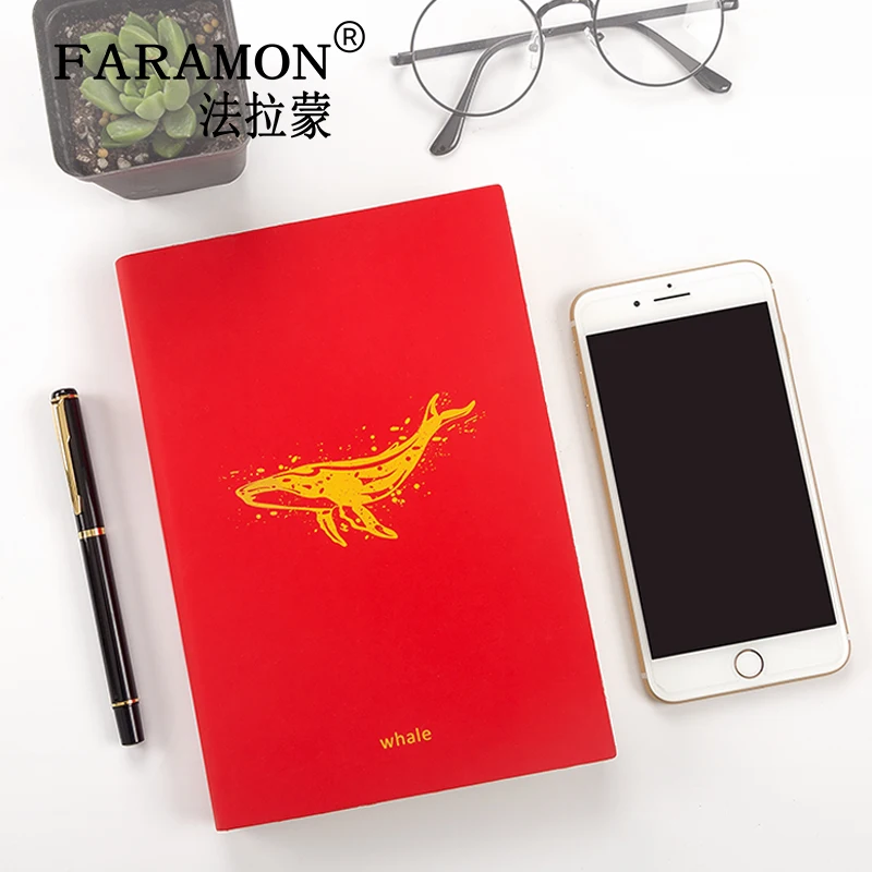 

FARAMON Human and Nature Series Notebook Thickened Notepad Diary 1PCS