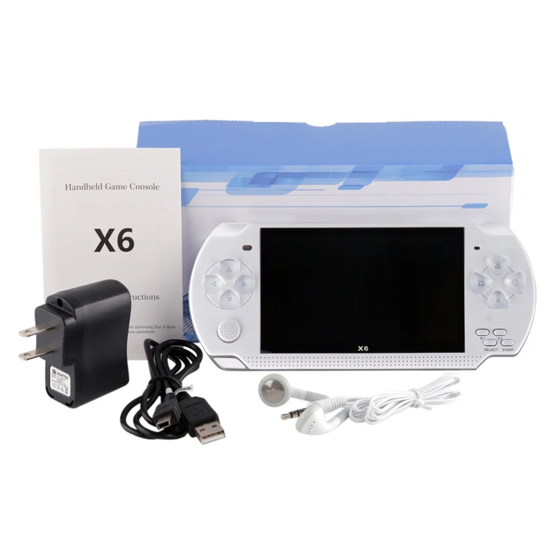 

COOL BABY X6 4.3 inch screen mp5 player MP5 game player 8GB support GBA NES game,camera,video,e-book,music free shipping