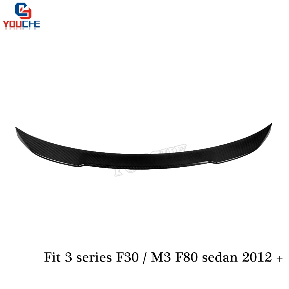 F30 CS Стиль для BMW 3 серии M3 F80 2012 + 318i 320i 325i 330i 335i задний спойлер из углеродного