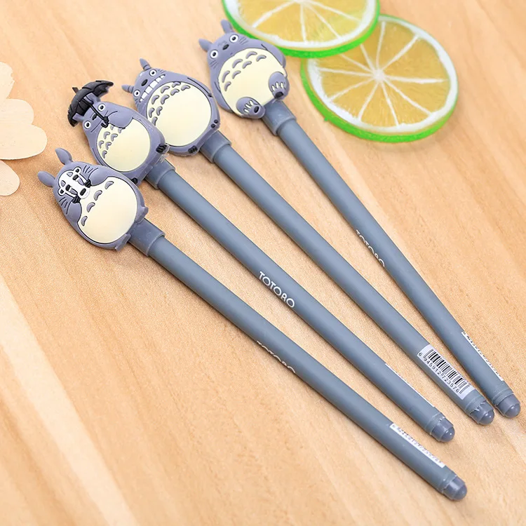 

(1pcs/sell) 0.7mm Cute Kawaii My Neighbor Totoro Ball Ballpoint Pens Ballpen For Office School Writing Supplies Stationery