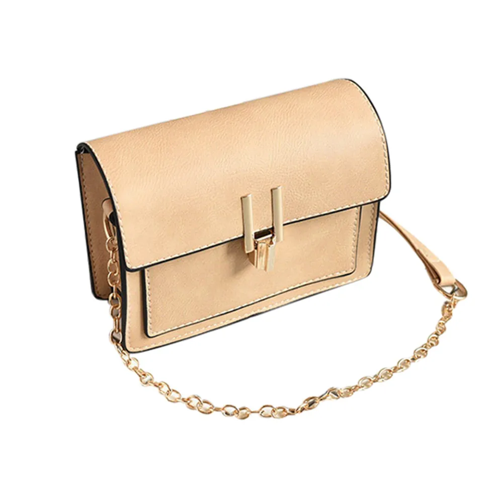 Women's Handbags H shape Hasp Fashion Leather Handbag Small Messenger