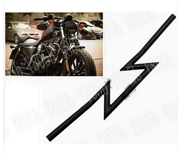 

Black Motorcycle Drag Handlebars 1" 25MM Z Bars For Kawasaki Vulcan Classic VN 400 VN500 VN800 VN 900 1200 1500 1600 2000