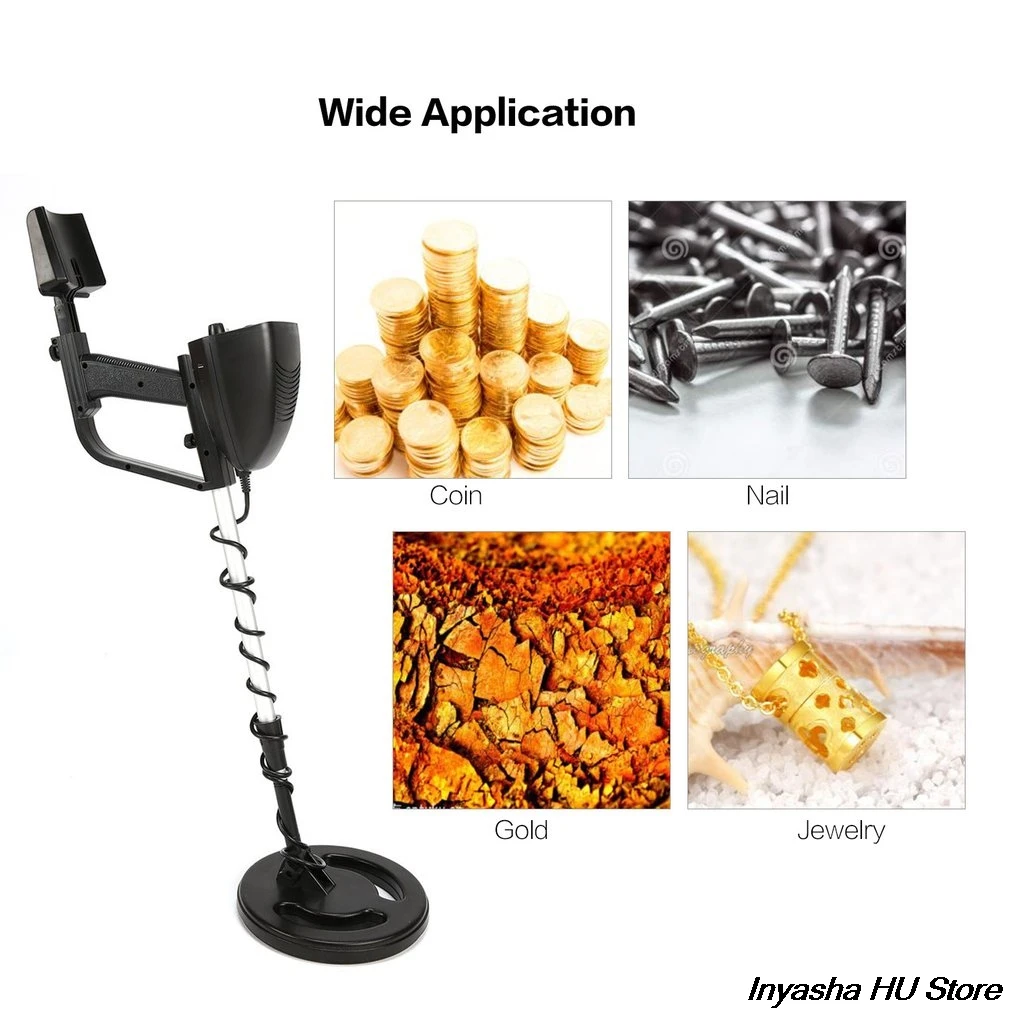 Профессиональный портативный подземный металлоискатель ручной Охотник за сокровищами золотоискатель длина регулируемый
