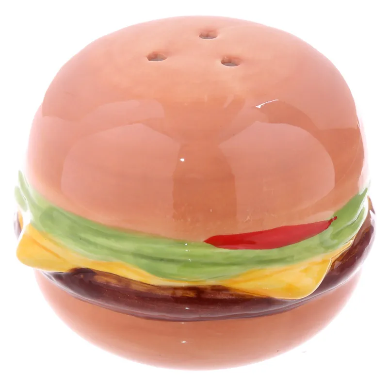 Гамбургер и картофель фри форма Солонка и перец шейкеры для пикника гамбургер чипы солонка аксессуар для стола Набор для специй декор кухни