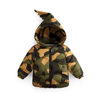 

Children Winter Jackets Camouflage Style Clothing Kids Cotton Padded Coat For Girls Baby Boys Warm Jacket Autumn Outerwear