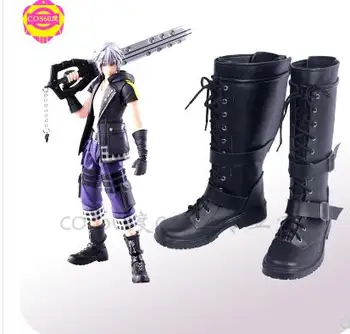 

Kingdom Hearts 3 Bring Arts Riku Cosplay Boots Shoes Custom Made