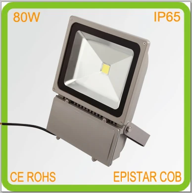 

Manufacturer 80W COB LED flood light led wall washer aluminum led projector 8000LM waterproof outdoor CE ROHS 2 YEAR warranty