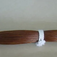 Лучшее качество 80-85 см длина конский хвост волос bowhair 250 грамм для скрипки Лук изготовления