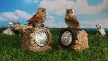 

Owl garden furnishings park courtyard decorative resin solar lamps piece artefacts sculpture crafts statue home
